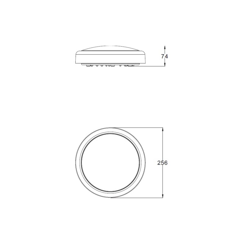Knightsbridge LED Bathroom IP65 9W CCT Adjustable Wall or Ceiling