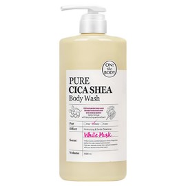 On the Body Pure Cica Very Gentle Body Wash for the Whole Family White Musk Scent, 1L, 1 Pack / 온더바디 퓨어시카 정말 순한 온가족 바디워시 화이트머스크향, 1L, 1개