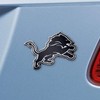 FANMATS 21518 Detroit Lions 3D Chrome Metal Auto Emblem