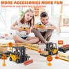 VWAHNANA RC Forklift Toy with Trailer, Kids Forklift Construction Toys
