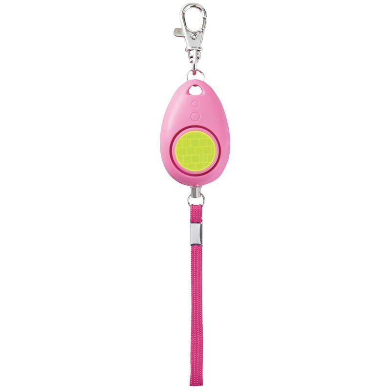 Raymay Fujii Water Resistant Anti - Theft Alarm, safety pink