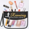 Running Lover Gifts True Crime Lover Gift Clear Makeup Bag
