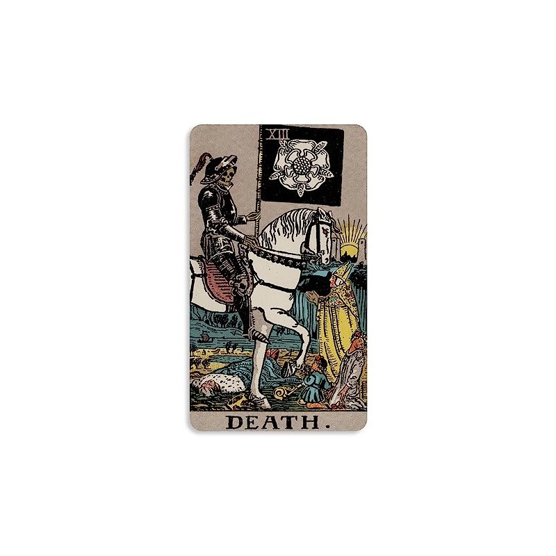 Death Tarot Sticker - [3.25'' x 5.5"