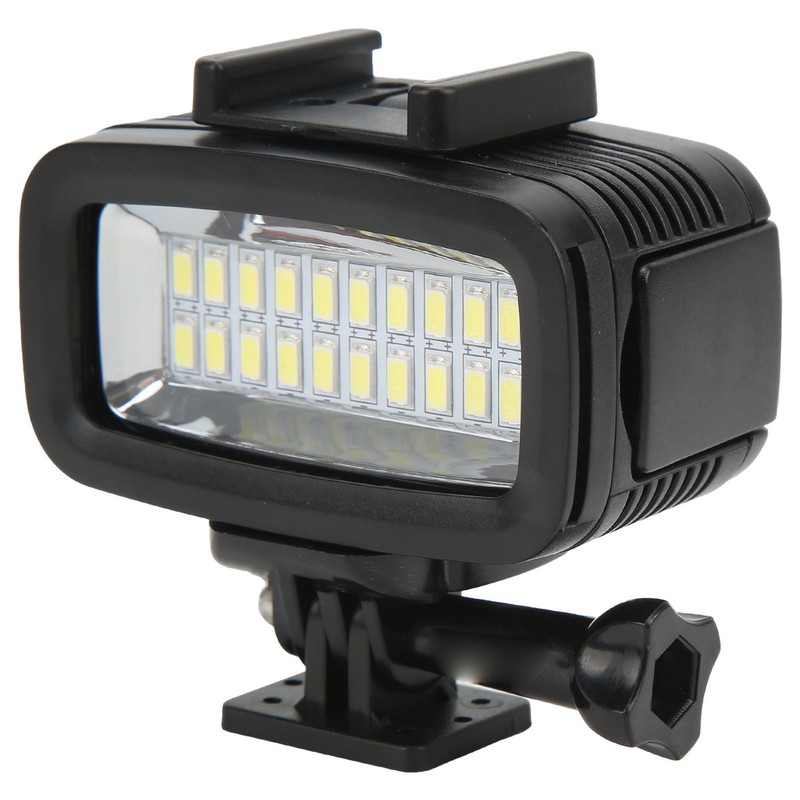 40m Underwater Video Fill Night Light IPX8 Waterprooof Dive Light
