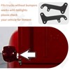 2 Pack Tail Light Brackets Compatible with Fo-rd F100 Pickup