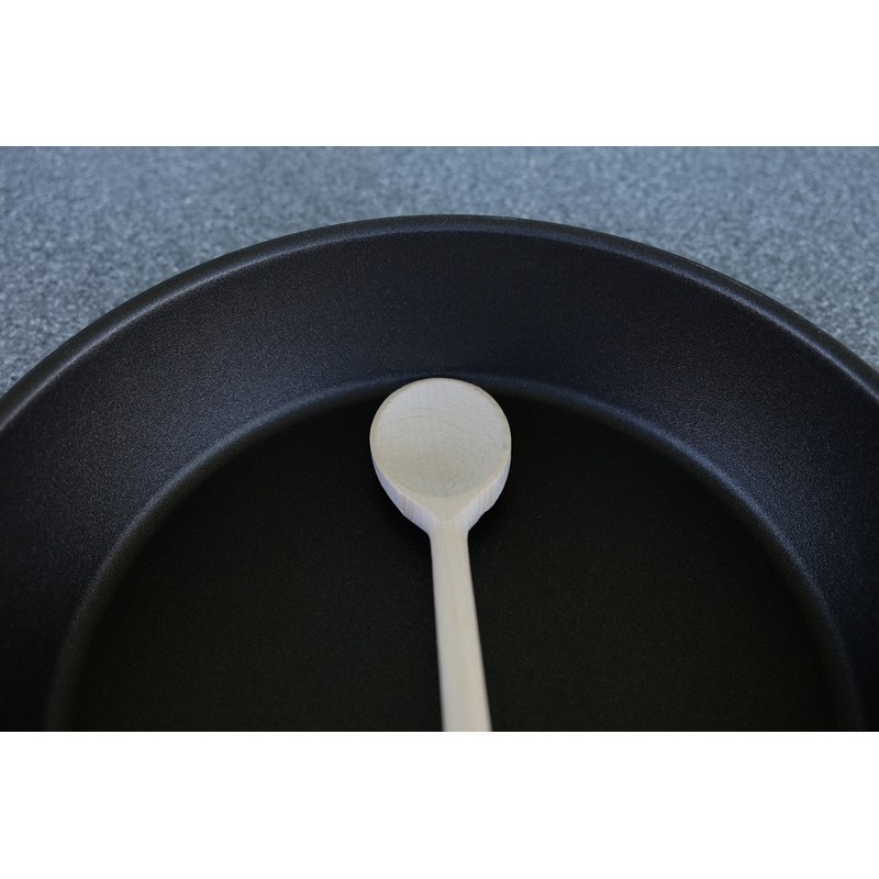 25 cm Long Wooden Spoons for Cooking - Oval Wood