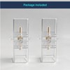 cezelux 2 Pack Hexagon Garage Light Connectors 180° I-Connector 2