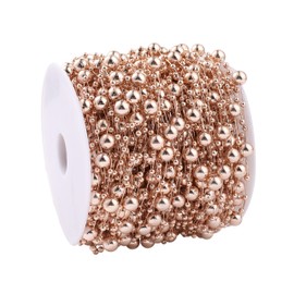 KAOYOO 200 Feet Artificial Pearls String Beads Chain Garland Flowers Wedding Party Decoration