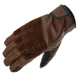 Komine GK-849 Motorcycle Leather Winter Gloves - Z Series Brown L