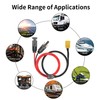 YACSEJAO Solar Connector to XT90 Cable 16AWG 1.8M/5.9FT Solar Panel