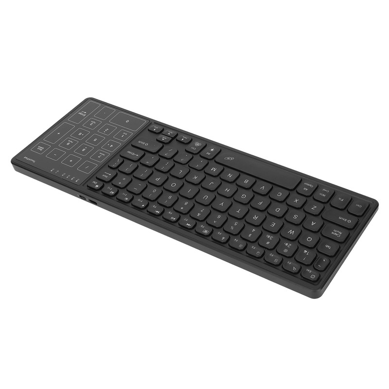 Wireless Keyboard Numeric Touchpad 2.4Ghz Wireless Portable RGB Backlit Plug