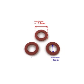 Pack of 3 Boat Motor Fribe Washing Machine Gasket 90430-08003 Gaskets Gasket for Yamaha Parsun Hidea Outboard 2-350HP 2 or 4 Hub Motor
