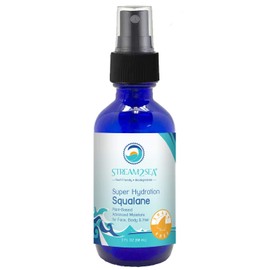 STREAM 2 SEA Squalane Olive Based,Reef Safe Certified, Shark-Free Plant-Based Vitamin E-Enriched Face Moisturizer – Boosts Collagen Production. Biodegradable Skin & Hair Care. 2 fl. oz.