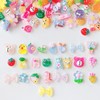 JINDUODUO 180 Pcs Slime Charms Cute Set, Kawaii Charms Bulk