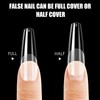Pack of 500 False Nails Nail Tips, Acrylic False Artificial