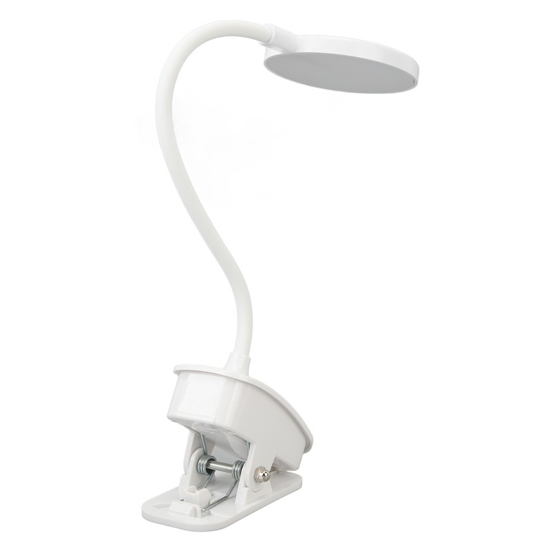 LED Clip Lamp Desk Table Foldable USB Eye Protection Study