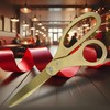 New Edition Grand Opening Scissors – 25'' Scissors Gold with