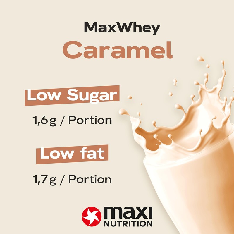 MaxWhey Caramel, Protein Powder, Caramel, 420 g