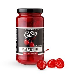 Collins Gourmet 10oz Stemmed Royal Anne Cherries Cocktail Garnish Sweet Flavor