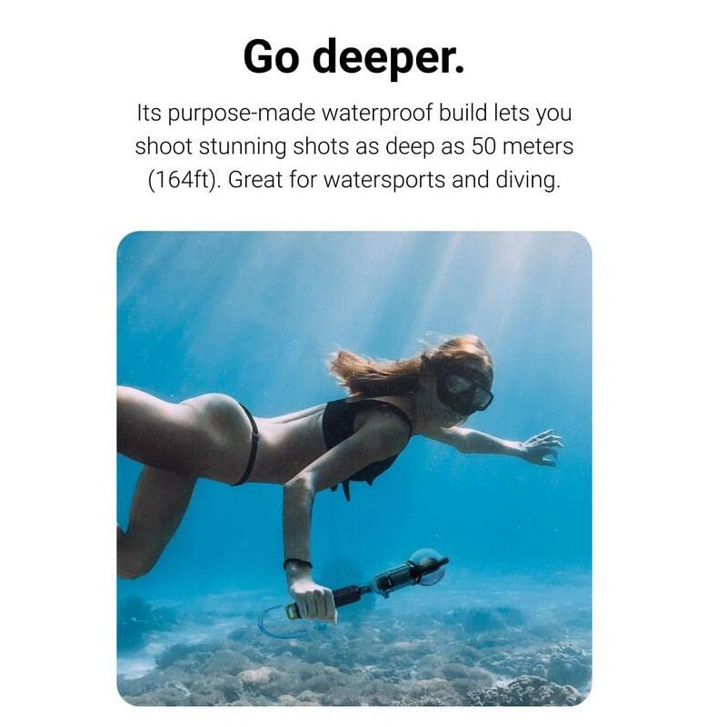 Honlyn Dive Case Compatible with Insta360 X3 50m Waterproof Case