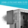 287mm 140mm x 2 PC Fan Dust Mesh Filter 11.3inch
