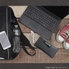 Sonic FD-1145-D Trekge Flat Black Pencil Case