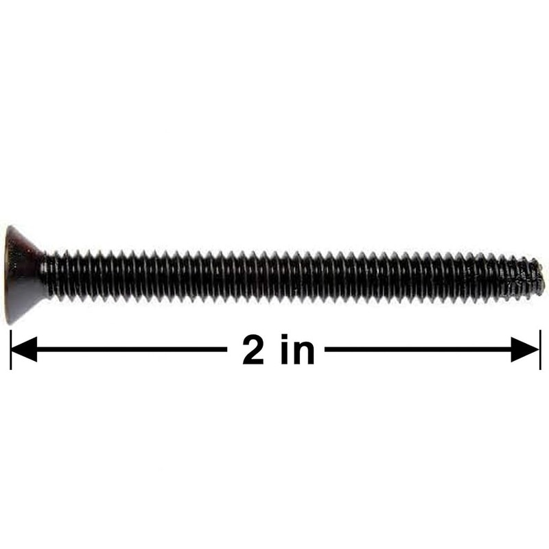 BCP Fasteners 100 Qty 5/16-18 x 2” Trailer Deck Screws