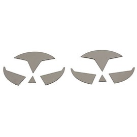 1997-2004 Corvette Front/Nose and Rear Emblem Inserts