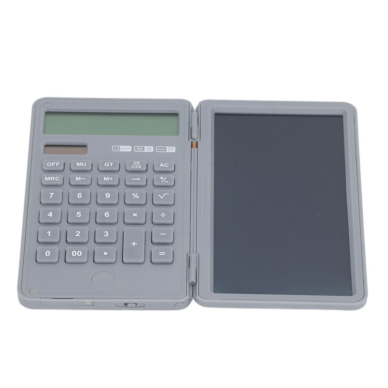 Calculator Handwriting Board Foldable Portable 12 Digits Display Scientific Electronic