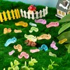 Boutigem 36Pcs Glow in The Dark Worm Figurines Luminous Worm