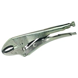 Dönges Grip Pliers, 250 mm (Locking Pliers, Clamping Gripper Pliers, Clamping Gripping Pliers, Sheet Metal Gripping Pliers, Universal Grip Pliers), Semicircular Gripping Jaws, for Round and Flat