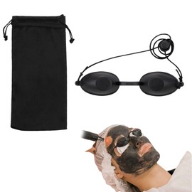 BOPRKTM Solarium Glasses, UV Protective Glasses, UV Glasses, Infrared Safety Glasses, Red Light Lamp, Eye Protection, Infrared LED Laser Protection Glasses, Eye Patches, Eye Mask, Glasses