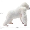 Albino Gorilla 11.8" Largest Size King Kong White Ape Toy