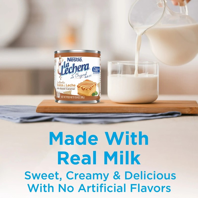 Nestlé La Lechera Dulce de Leche Milk-Based Caramel - 3-Pack