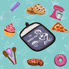 Novelty Baking Gift Heat Resistant Potholder Oven Pads with Pocket
