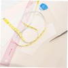 DOITOOL 3pcs Transparent Acrylic Quilting Ruler Set Durable Sewing Templates