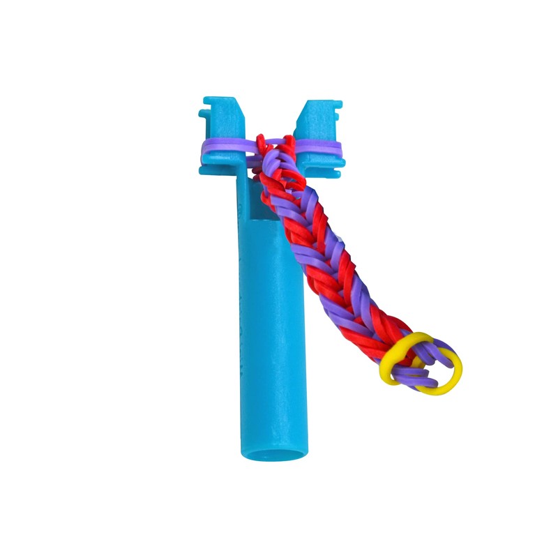 Rainbow Loom Upgrade Kit - Blue Metal Hook