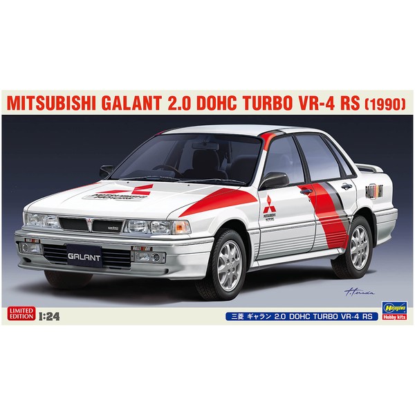 Hasegawa 20627 1/24 Mitsubishi Galant 2.0 DOHC TURBO VR-4 RS