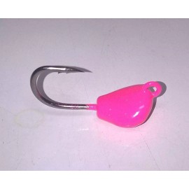 T&A JIGS 3  Sheepshead Jigs TOG 2/0 X-STRONG HOOK HOT PINK Tautog Blackfish Hogfish - 2.5oz