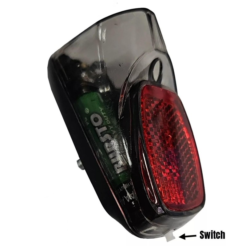 TDR Bike Fender Light Rear Mudguard Taillight Bicycle Taillight Red