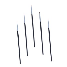 Minkissy 5pcs Eye Liner Brush Tip Professional Makeup Brush Set Ideal for Beginners and Professionals Random Style