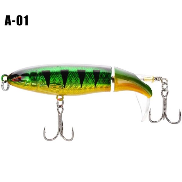 Unbranded NEW! Whopper Plopper Topwater Floating Fishing Lures Rotating Tail