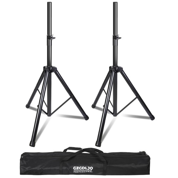GZGDLJQ Universal Speaker Stands Pair Adjustable Speaker Tripod Height from