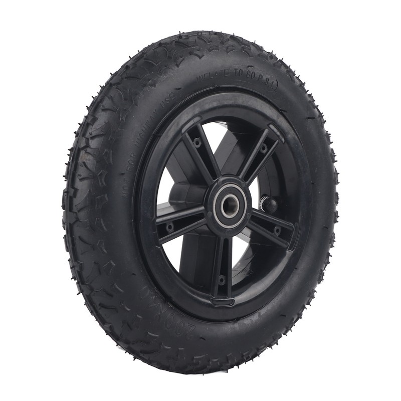 8in Electric Scooter Tire with Wheel Hub Inflation E‑Bike Rubber