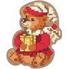 RTO BALTIC OU Cross Stitch KIT Teddy, Christmas Bear, One
