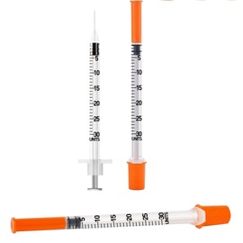 31G 0.3cc 0.3ml 1/4-Inch Measurement Lab Accessories for Industrial and Scientific, Individually Sealed Wrapped - 50 Pack