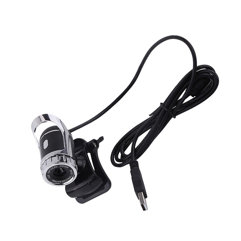 12M Pixels Clip on Webcam Web Camera HD 360° Rotating