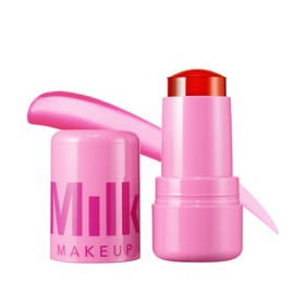 Milk Makeup Cooling Water Jelly Tint, Fresh (Soft Pink) - 0.17 oz - Sheer Lip & Cheek Stain - Buildable Watercolor Finish - 1,000+ Swipes Per Stick - Vegan, Cruelty Free