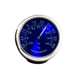 idain Car Dashboard Thermometer - Mini Vehicle Thermometer Decoration