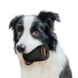 Goughnuts Work to Eat Dog Treat Toy – Virtually Indestructible Rubber Treat Dispensing Dog Toys for Aggressive Chewers, Mental Enrichment Feeder and Fillable Chew for Large Dogs, Freezable, USA Made